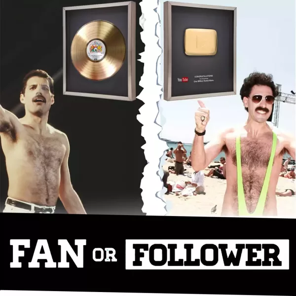 The boundary between vision and listening: Fan or Follower?